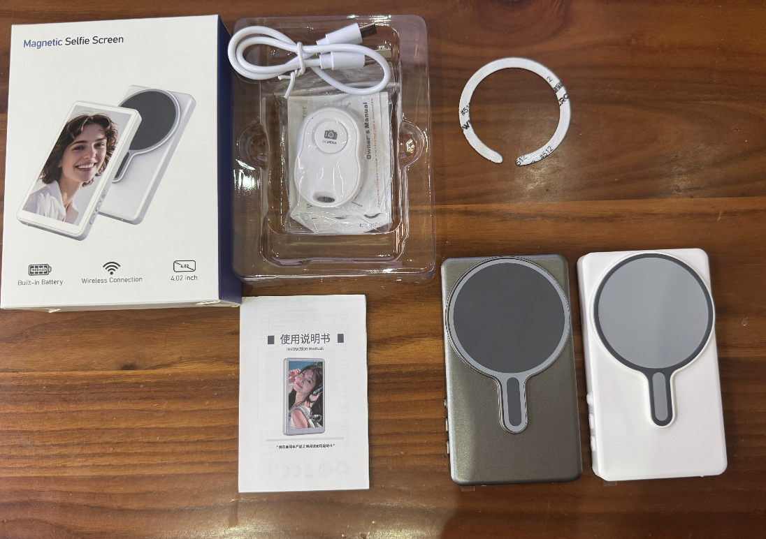 🕸️Wireless Magnetic Selfie Screen