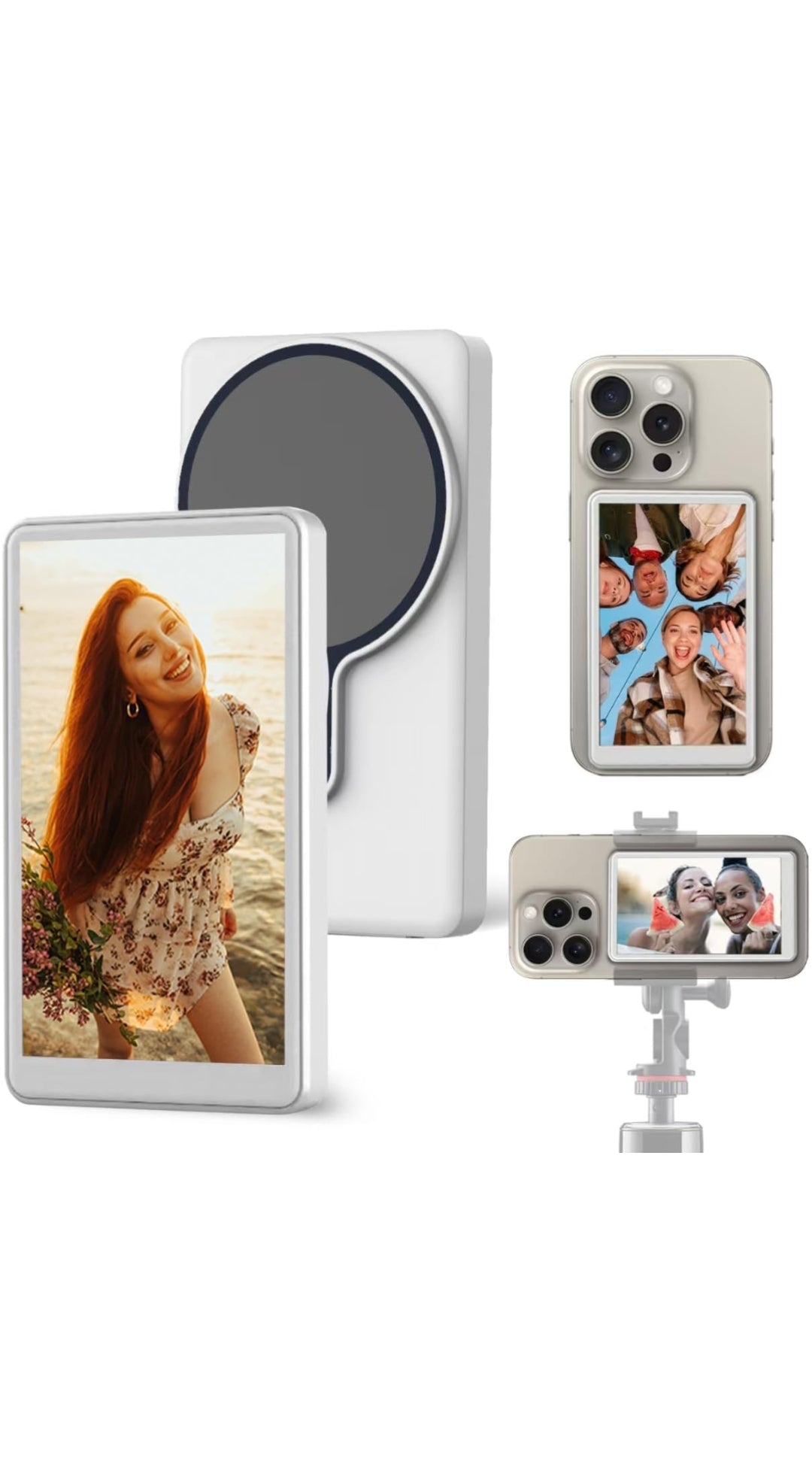 🕸️Wireless Magnetic Selfie Screen